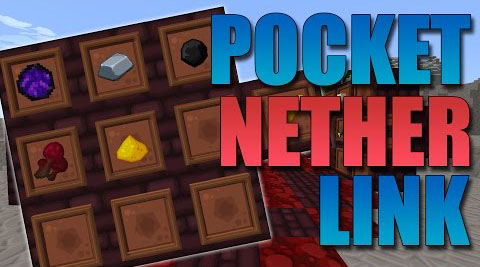 Pocket Nether Link Mod Minecraft Mods, Resource Packs, Maps